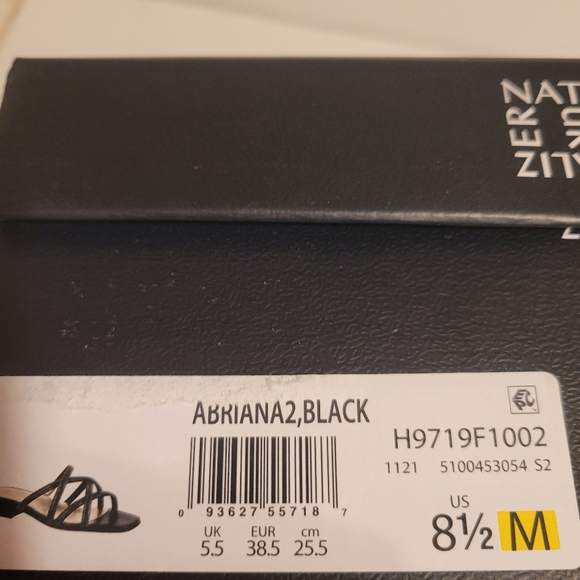 Naturalizer black size 8.5 slides new in box - Picture 7 of 8